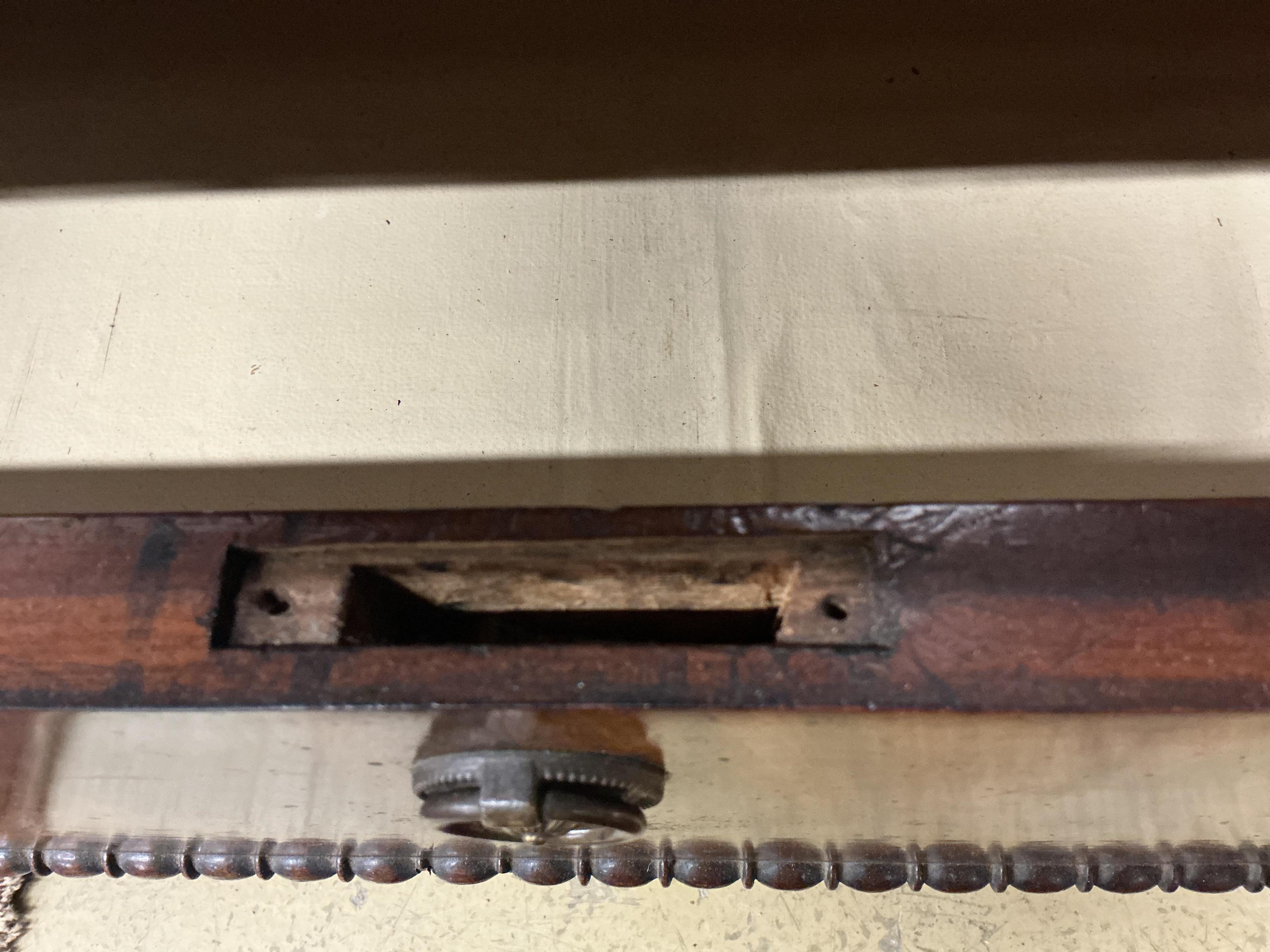 A 19th century French mahogany secretaire abbatant, width 102cm, depth 60cm, height 151cm